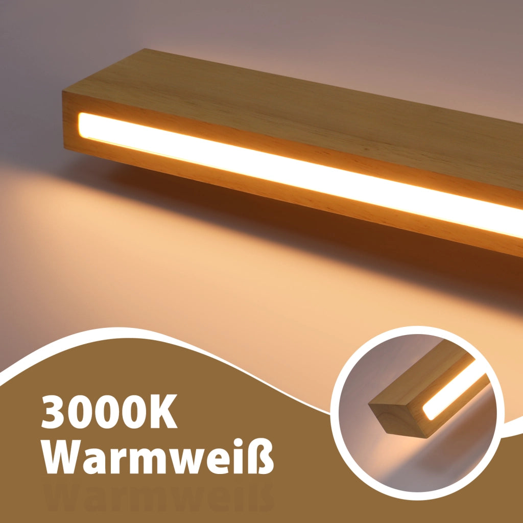 ZMH Lampada da parete a LED per interni da 100cm e 36W moderna con design su e giù per corridoio