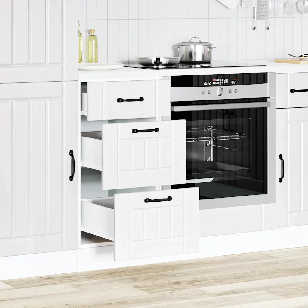 Base da Cucina Lucca Bianco in Legno Multistrato 854230