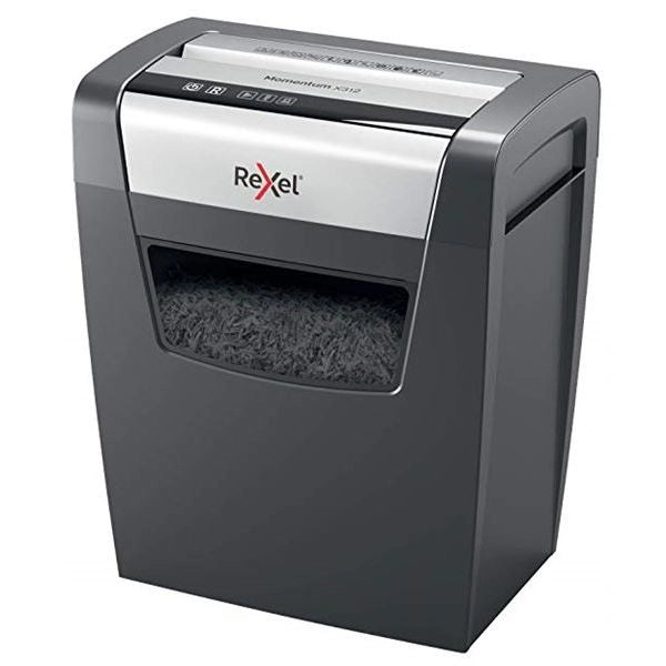 Rexel momentum s206 distruggi documenti taglio a striscia 72 db nero, grigio - 2104568EU