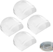 Stopper per porte invisibili - trasparente - set multipla
