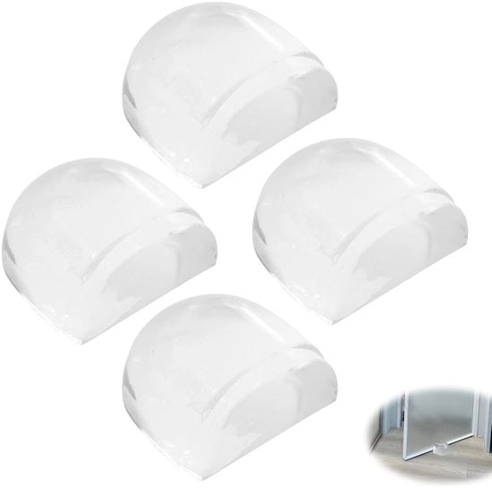 Stopper per porte invisibili - trasparente - set multipla