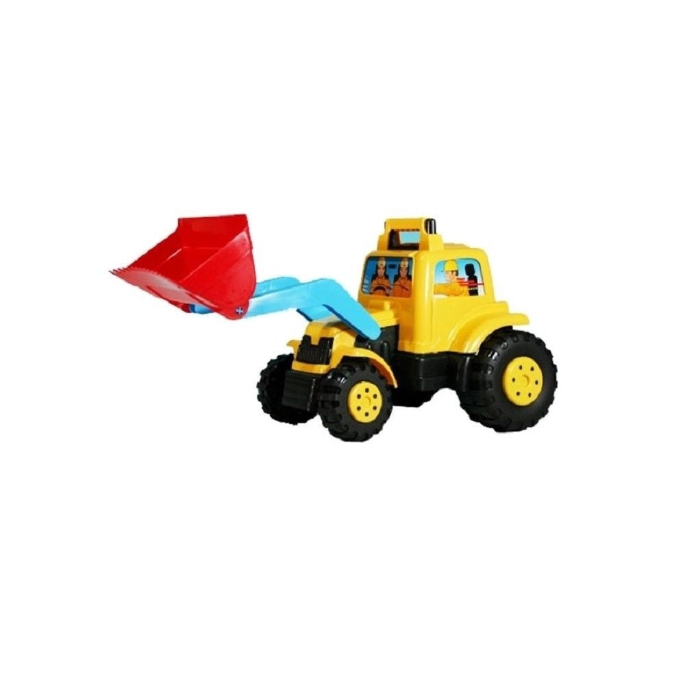 Trade Shop - Scavatrice A Pala Ruspa Camion Sabbia 50x27x27cm Gioco Spiaggia Mare Sport Bimbo -
