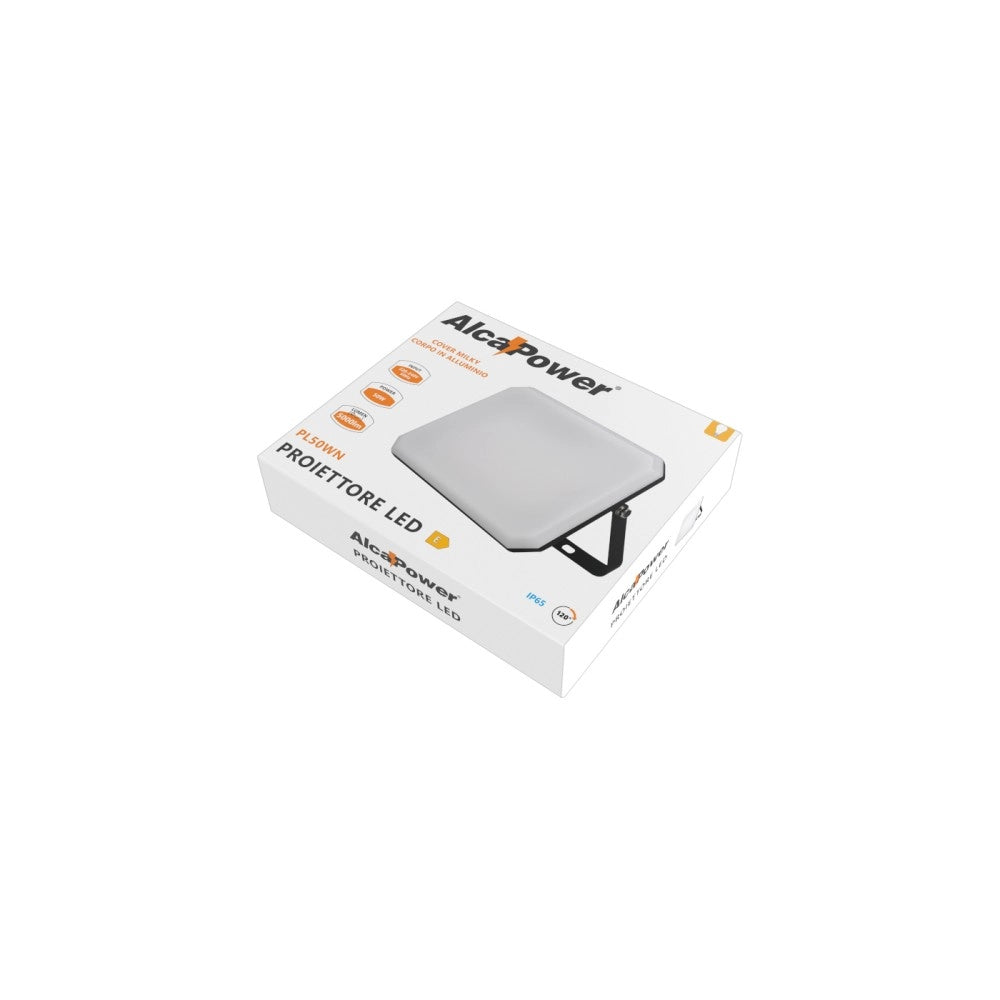 Alca power proiettore led 220-240v da 50w 4000k luce diurna