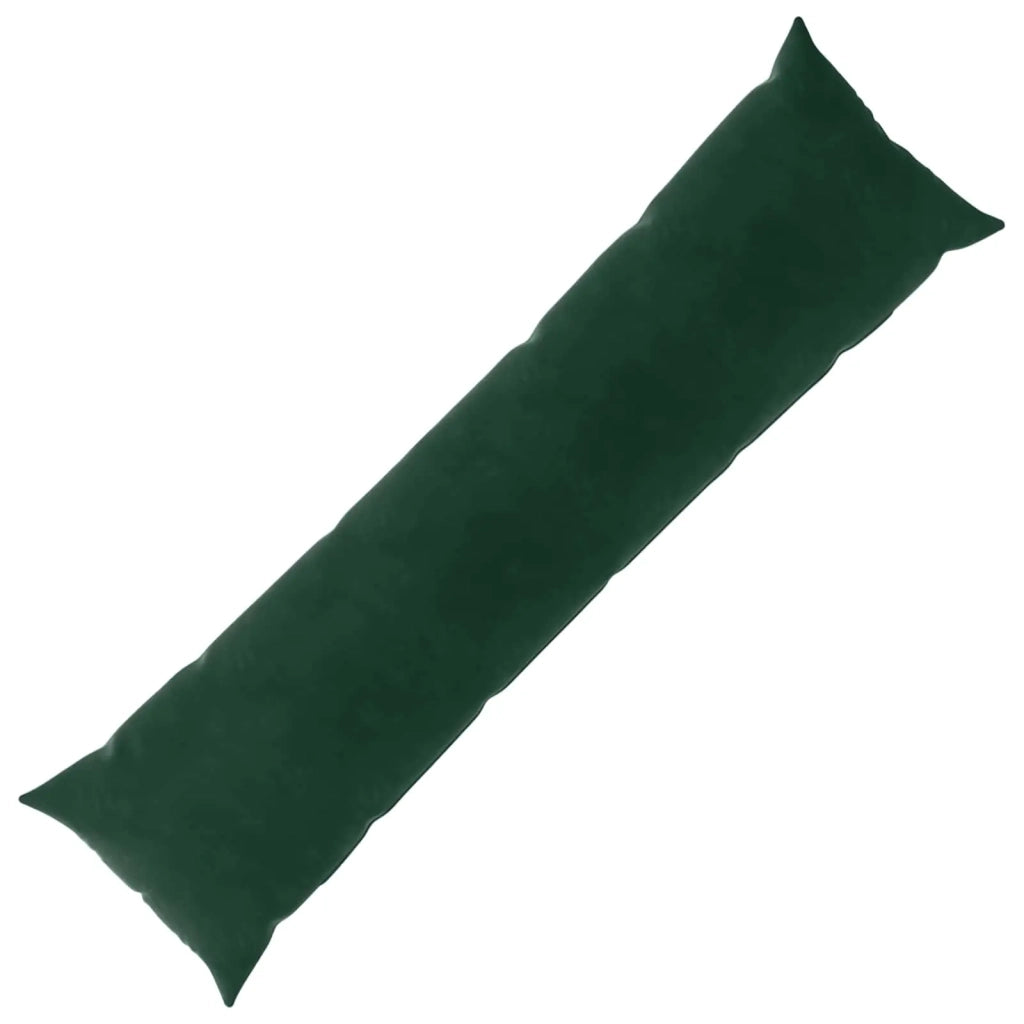 Cuscino con cuscino HEERLEN Verde Scuro 40 x 145 cm Velluto 926103