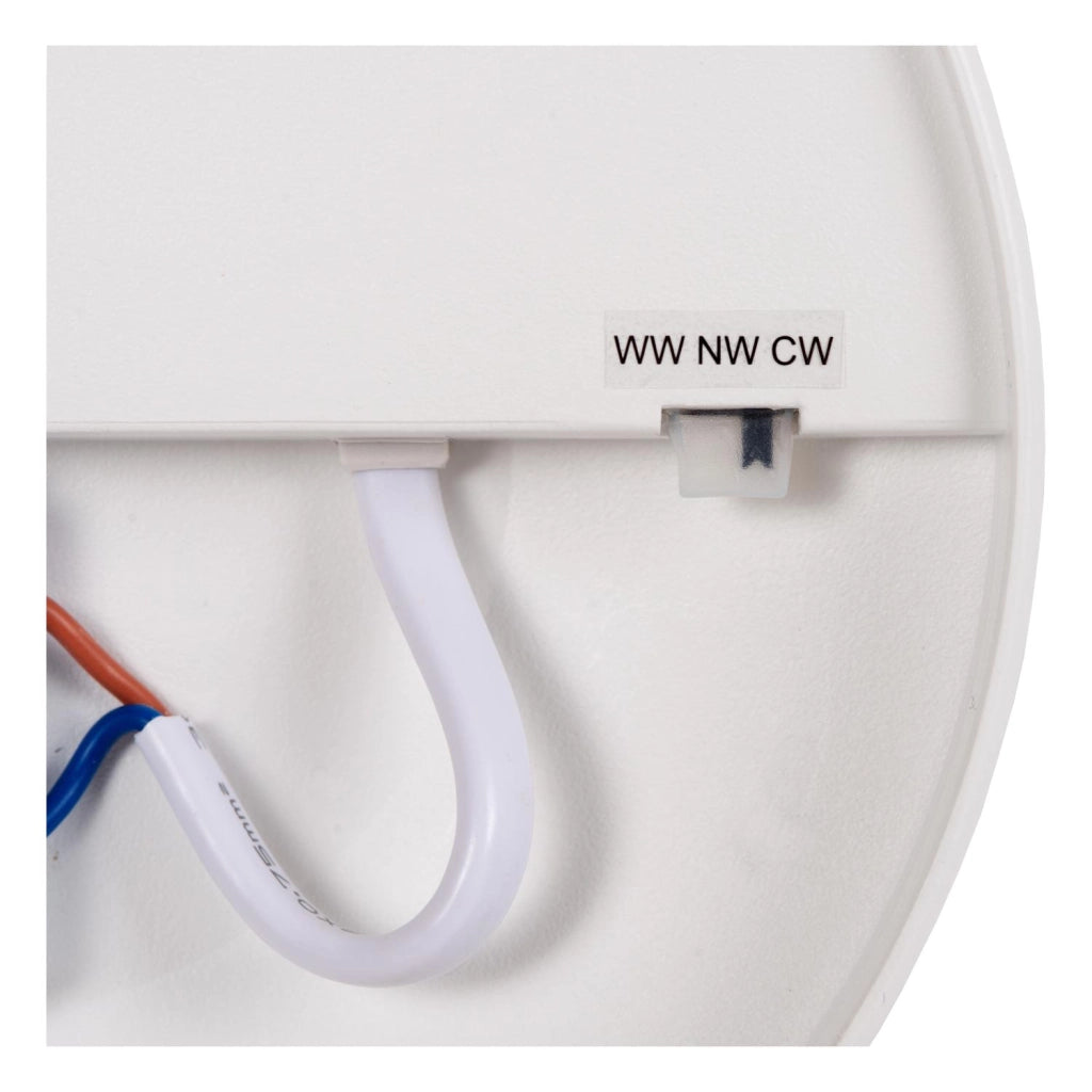 Plafoniera LED OLSON Lucide bianca CCT 45W 45 cm