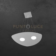 SHAPE SOSPENSIONE 2 LUCI GRIGIO 1143-S2-GR