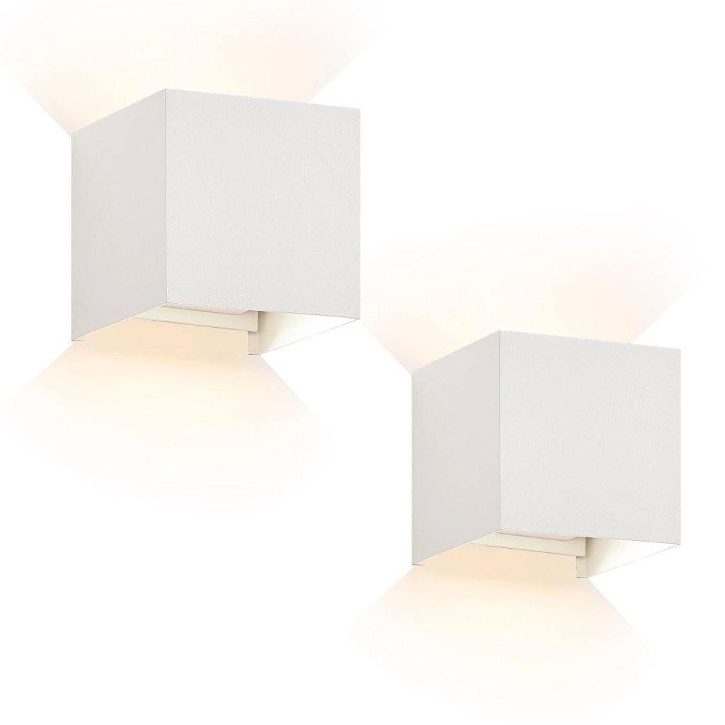 ZMH Applique LED 2ER per corridoio interno Applique impermeabile per uso interno ed esterno