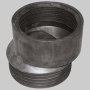 PROLUNGA GOMMA NERA WC ECCENTRICA  Eccentrica     MADE IN ITALY