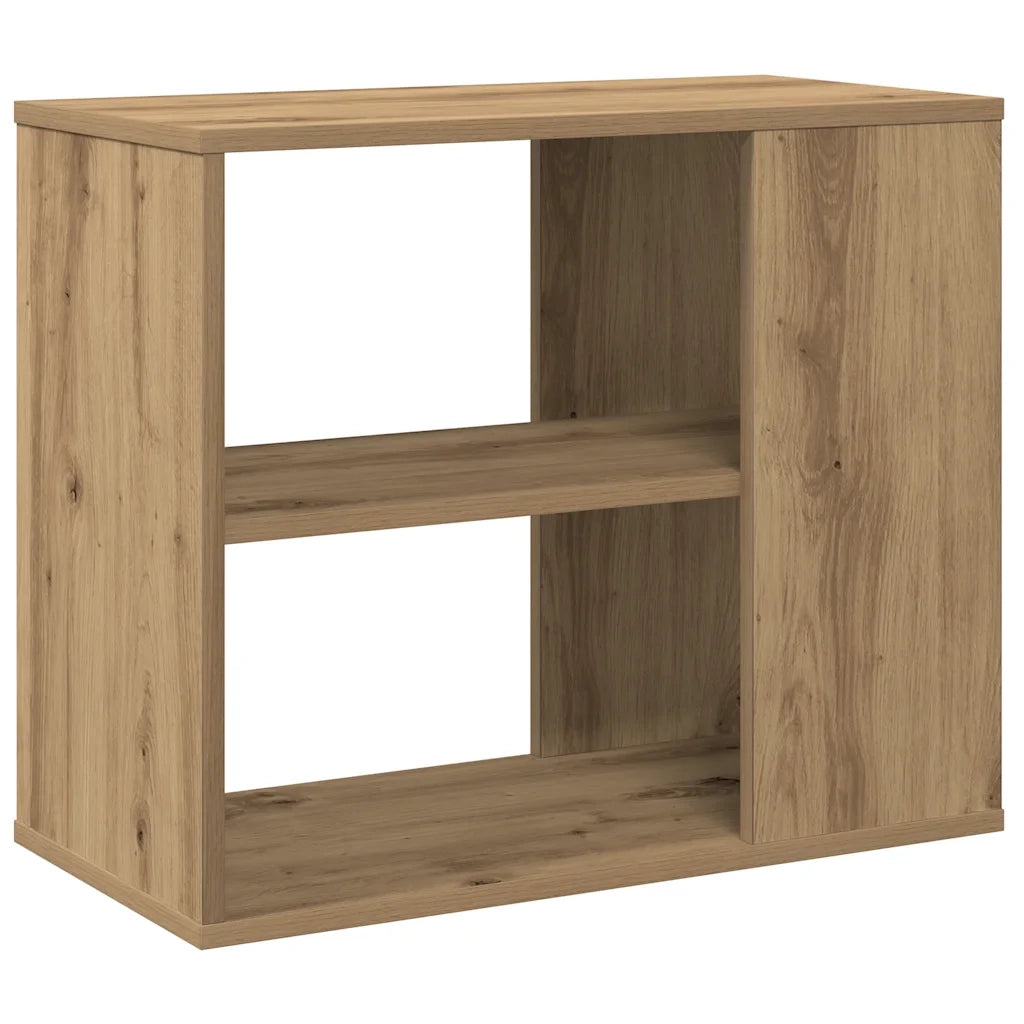 Mobiletto Laterale Rovere Artigianale 60x30x50 cm Multistrato 856493