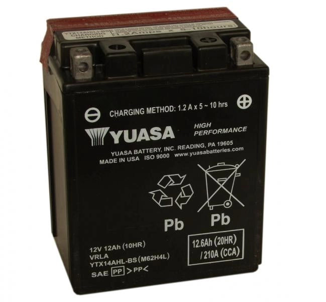 BATTERIA YUASA YTX14AHL-BS 12V 12 Ah