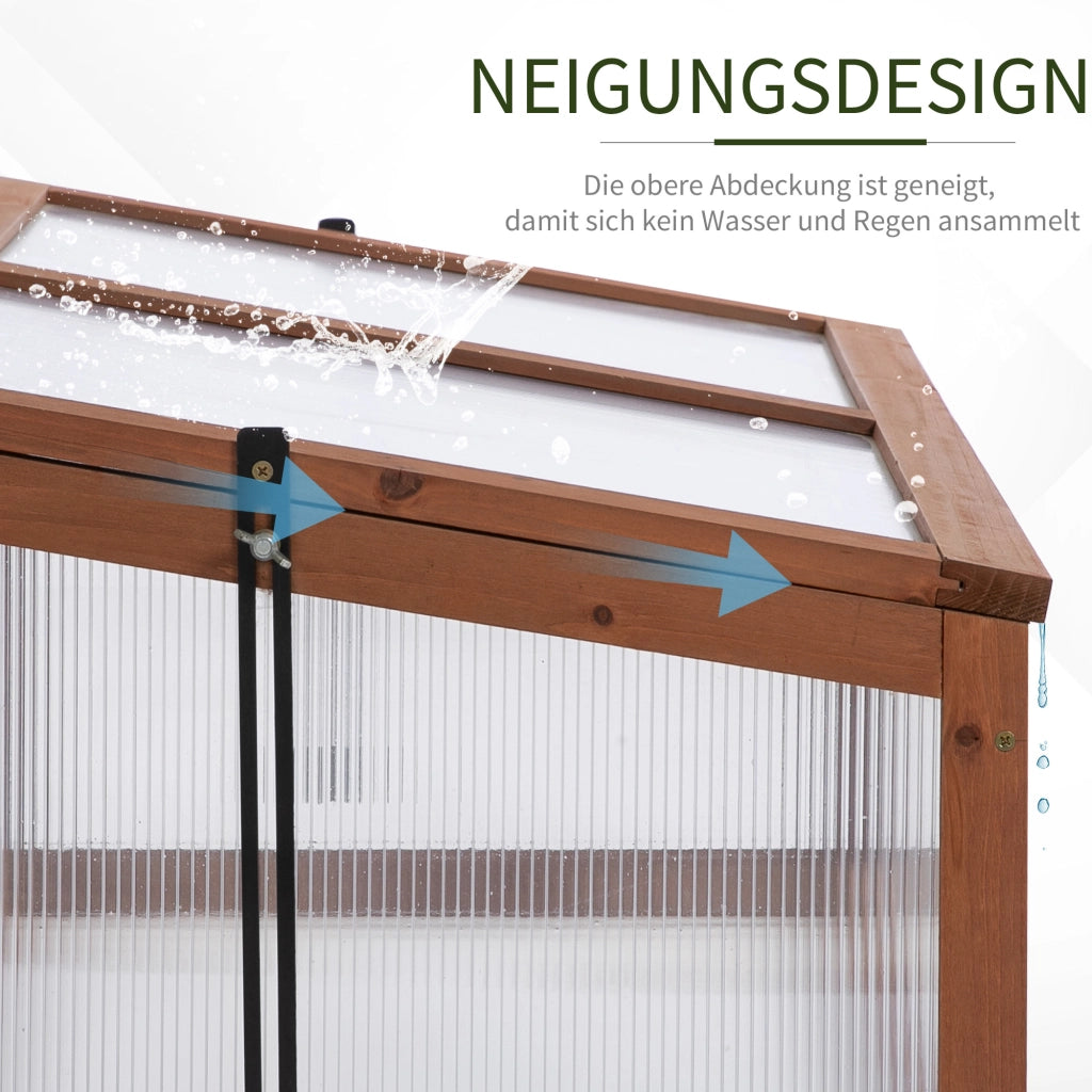 Mini Serra per Giardino ¨C Minimal ¨C 100x65x40 cm