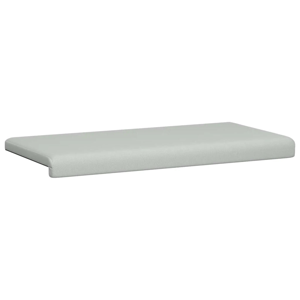 Cuscino per panchina Velvet testurizzato Grigio Chiaro 42043313