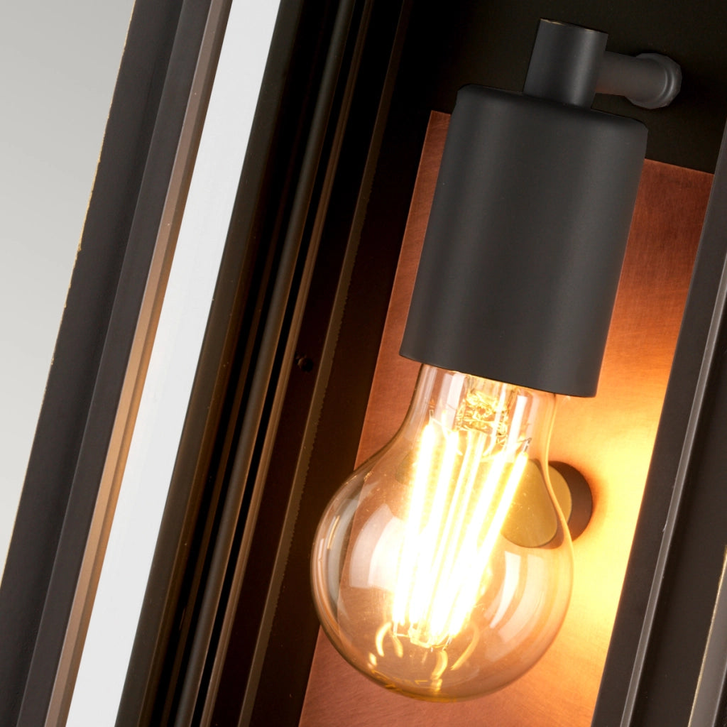 Applique esterna Sutcliffe bronzo oliato rame E27 60W