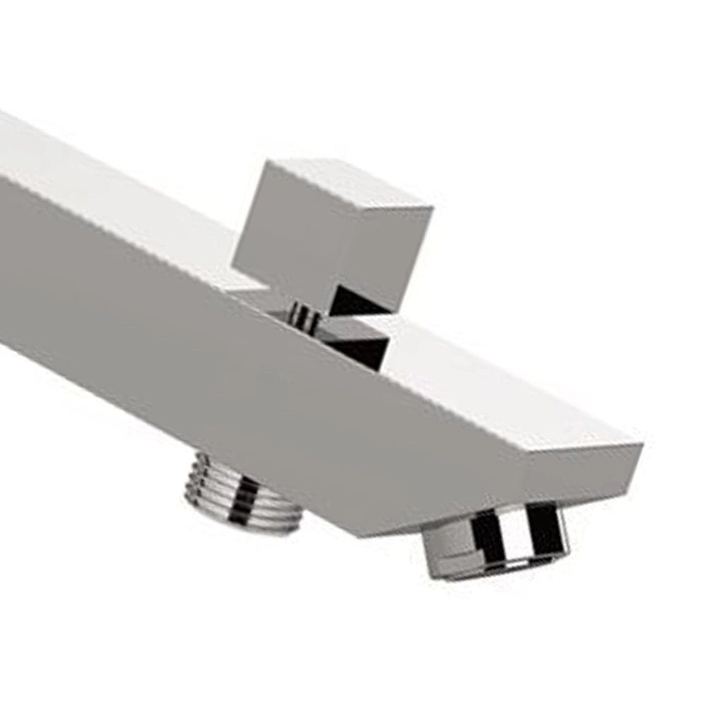 Bocca incasso serie q, con deviatore integrato, cm 18 qubika