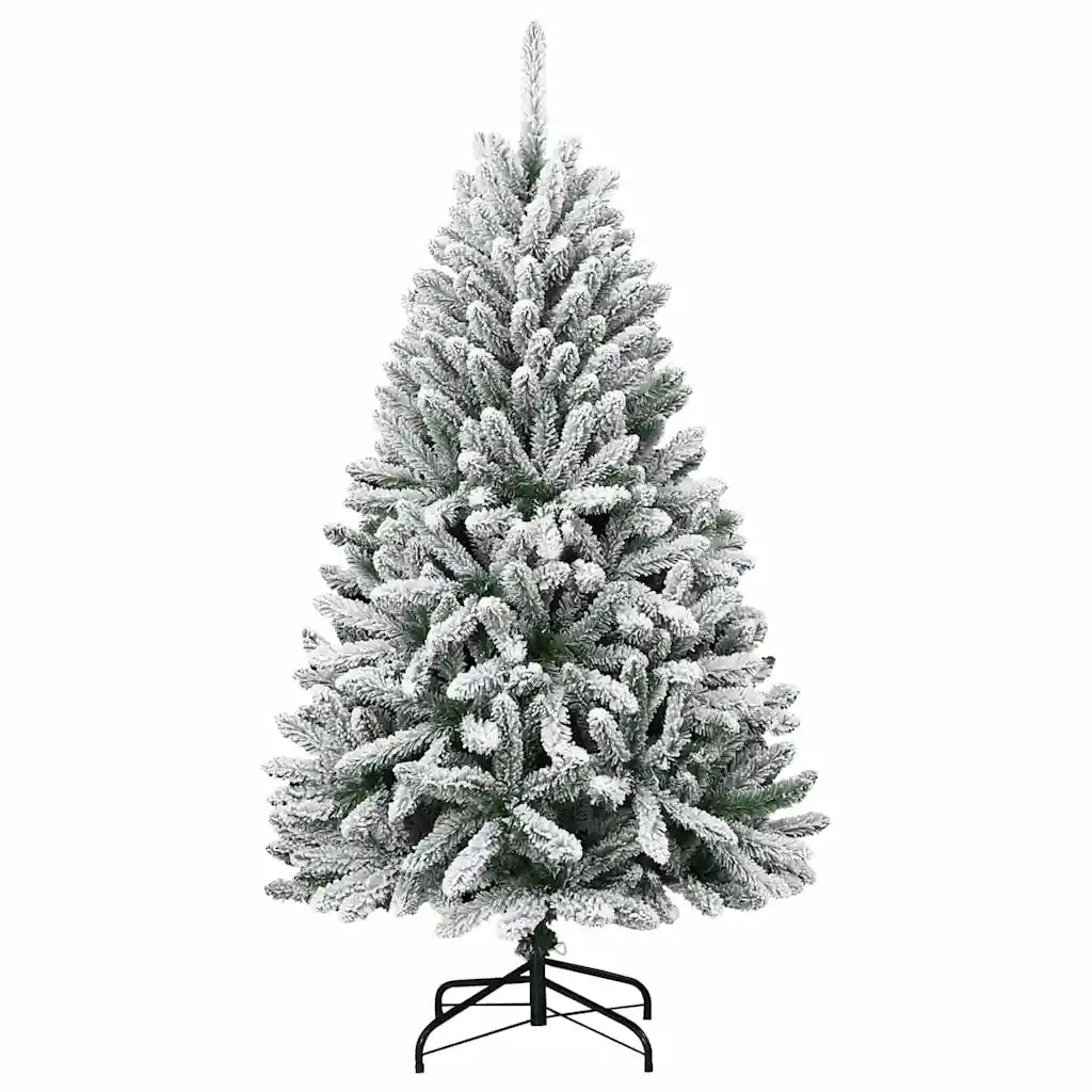 Albero di Natale artificiale con 150 LED Verde e Bianco 120 cm 3395736