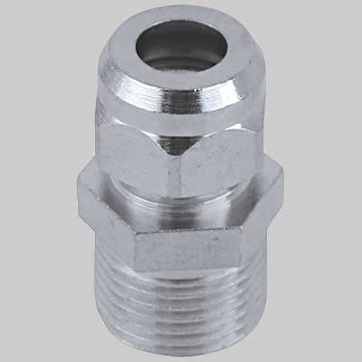 NIPLES MASCHIO PER CANNETTE CROMATO  3/8x12     RINALDI E PETTINAROLI