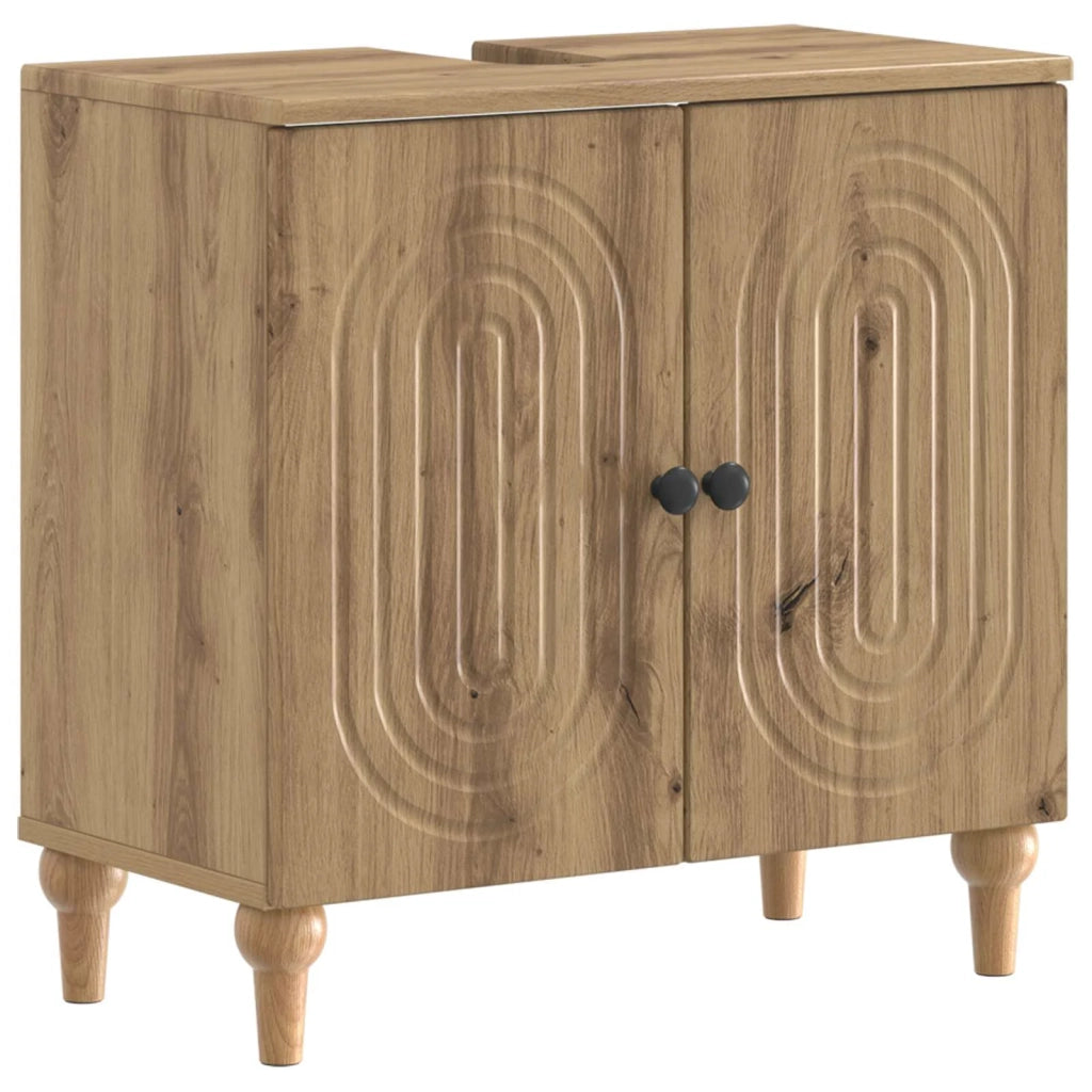 Set di armadietti da bagno in 3 pezzi ALKMAAR 3417836