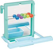 Specchio da gioco con pendenti e campanello L: 10 cm B: 7 cm H: 9 cm