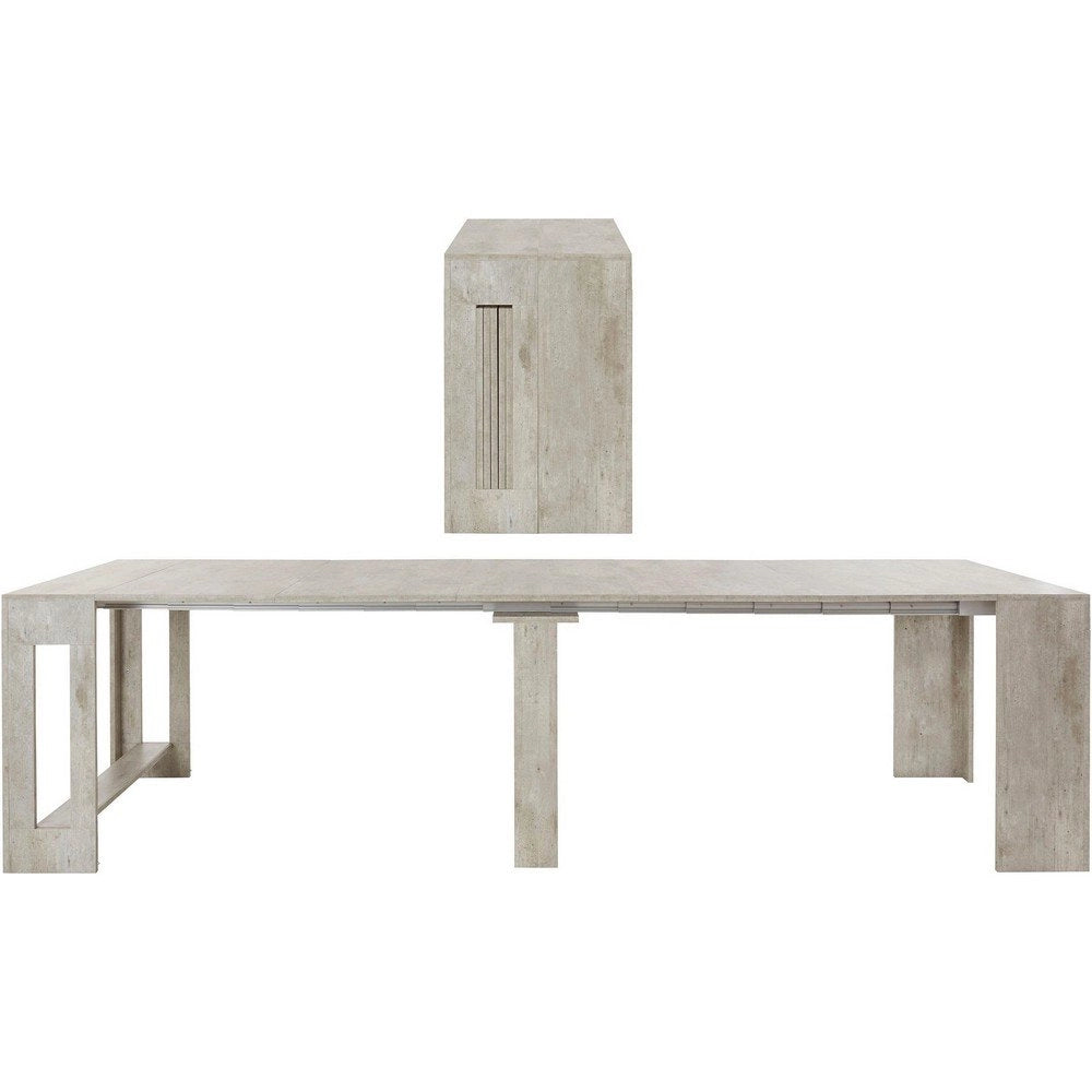 Set di 2 Panche Allungabili per consolle e Tavolo da pranzo 290/66X25X45cm - ORION