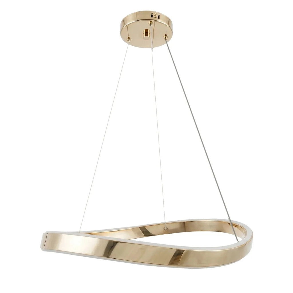 Lampada A Sospensione Da Soffitto Swe066-cp 60cm Gold