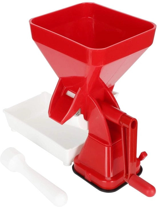 Strumento per centrifugazione succo di pomodoro - Alta produzione succo - Filtro in acciaio inossidabile - Materiale PP - 20 x 17 x 31 cm - 1.332 gr - Facile pulizia - Centrifuga per succo di pomodoro