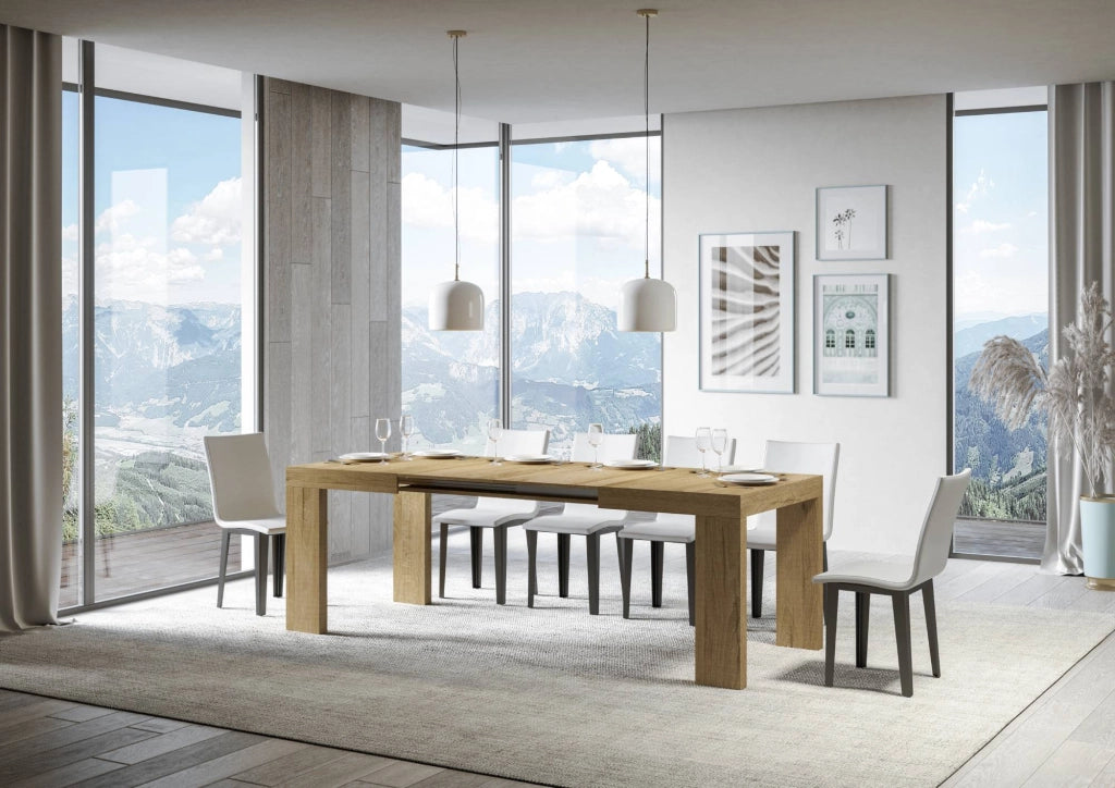 Tavolo allungabile 90x140/244 cm Roxel Quercia Natura