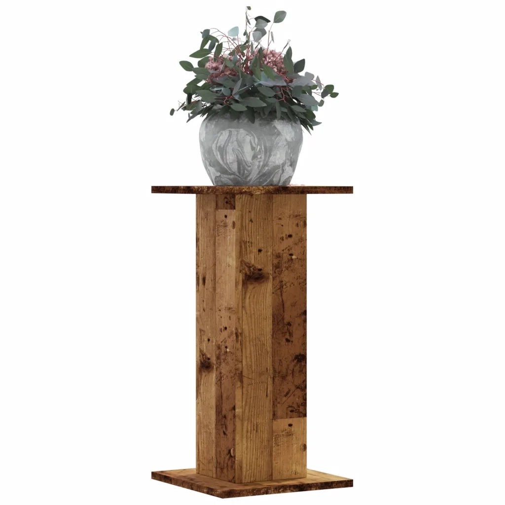 Supporti per piante | Sostegno per piante 2 pz Legno Vecchio 30x30x60 cm Truciolato