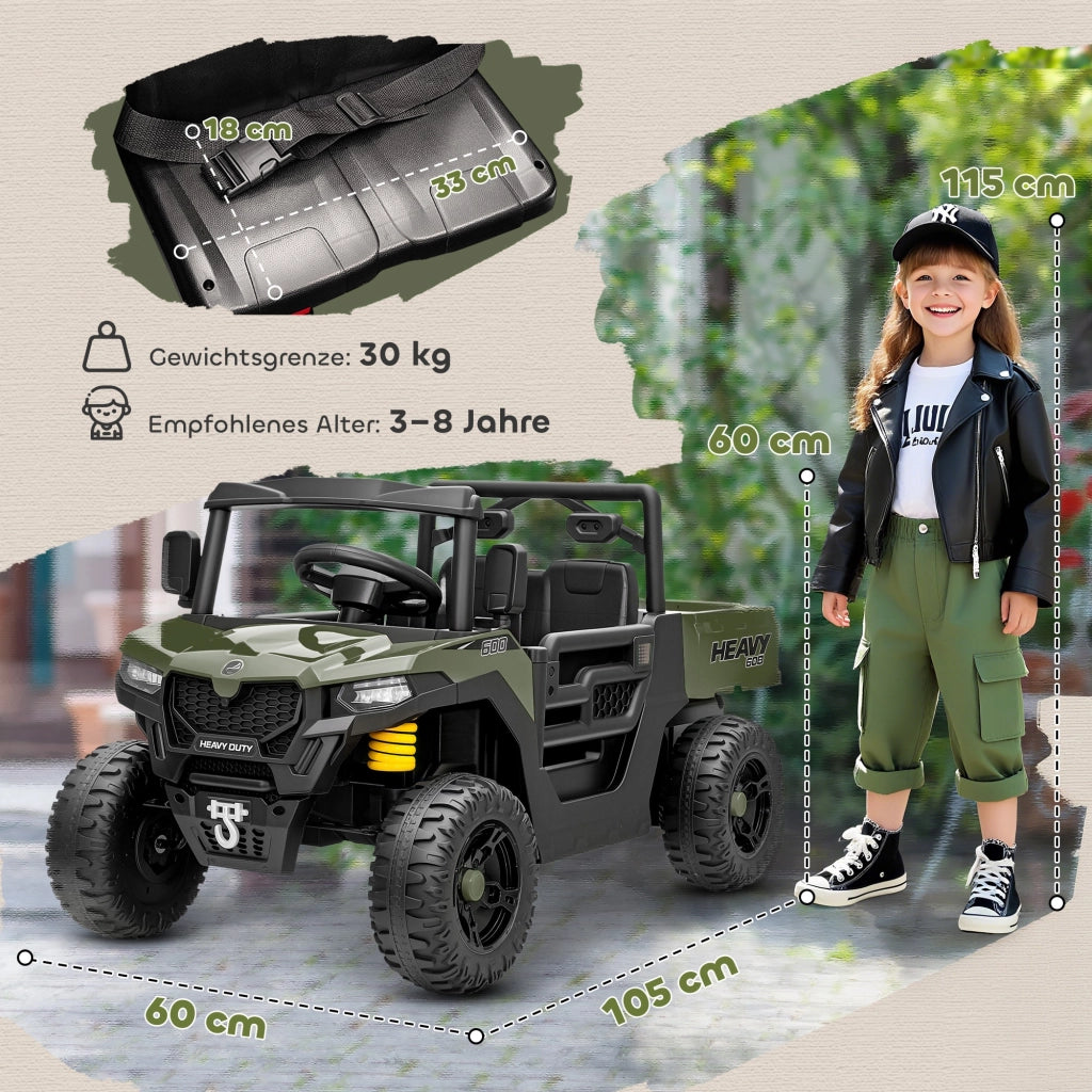 Veicolo Elettrico UTV ¨C Minimal ¨C Verde