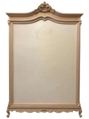 Specchio da terra classico barocco legno grezzo 151x9x230 - Mobili 2G