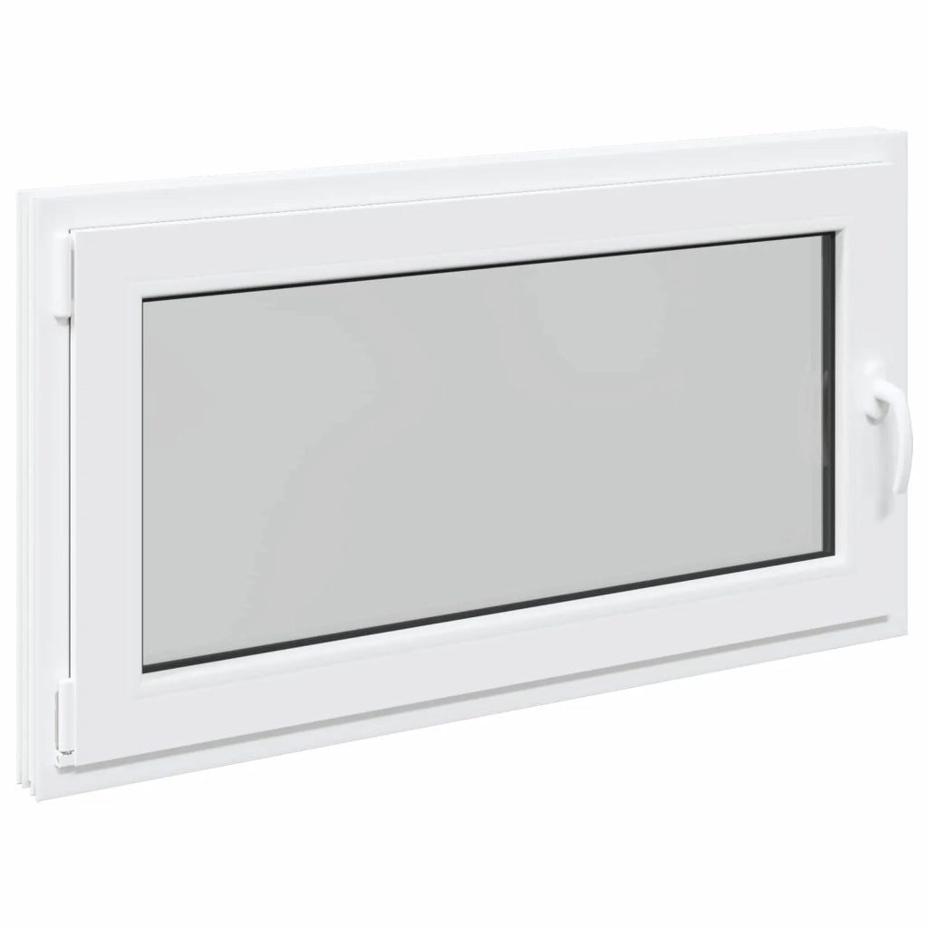 Finestra per Soffitta RISOR Bianco 110 x 60 cm PVC e Vetro 42047258