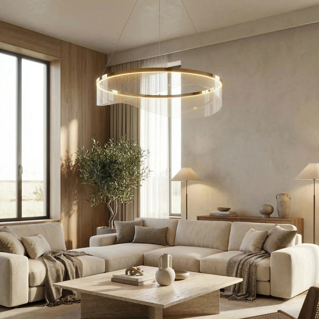 Lampada A Sospensione Da Soffitto G145-cp 60 Gold
