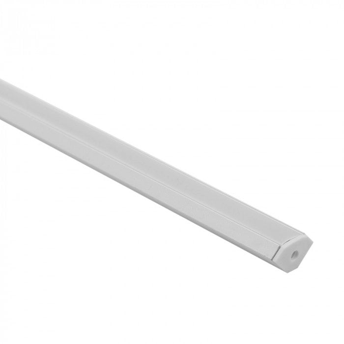 Profilo angolare LED R01 bianco con diffusore opale 1m Ecolight