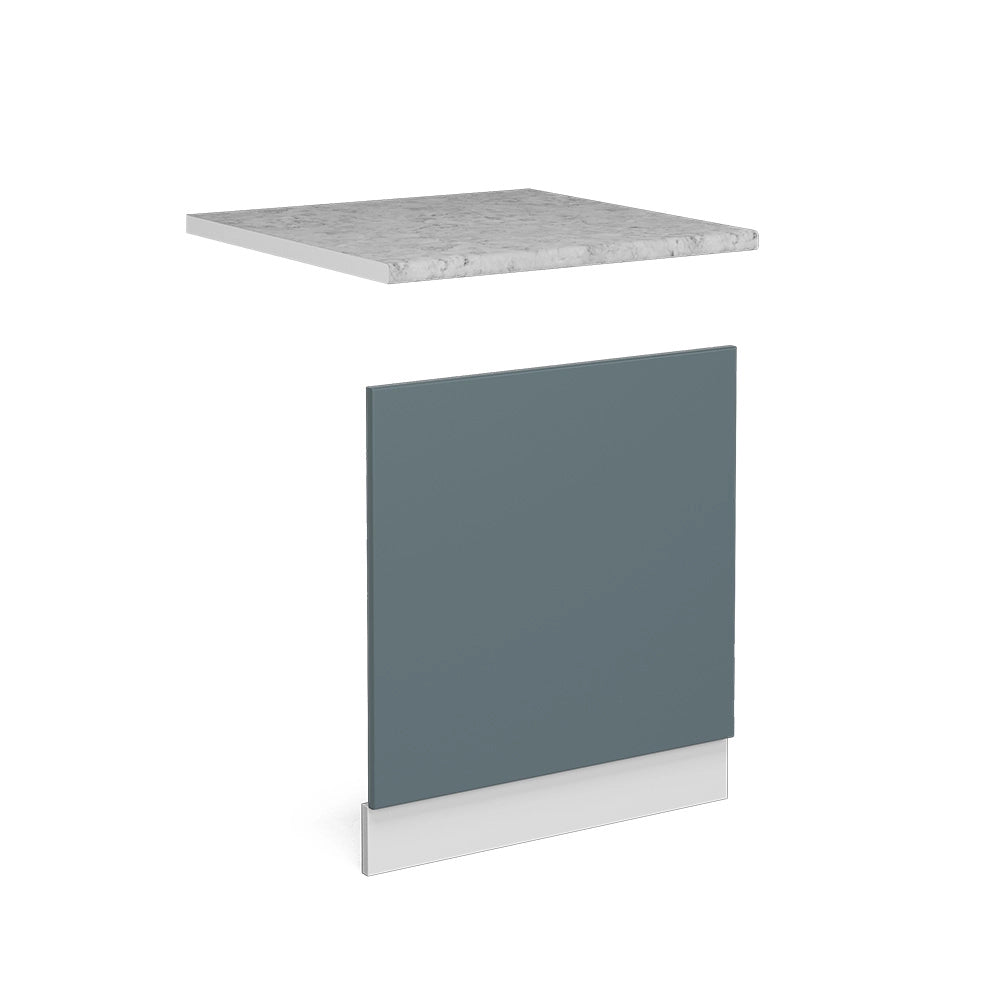 Vicco Pannello frontale Grigio-blu 60 cm PL Marmo