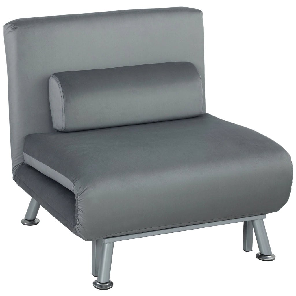 Poltrona Letto Klappbar ¨C Minimal ¨C Grigio 75x70x75 cm