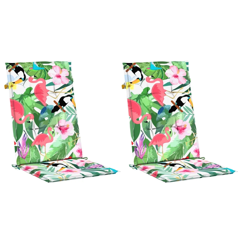 Cuscini per Sedie 2 pz | Cuscini per sedie Multicolori 120x50x3 cm in Tessuto