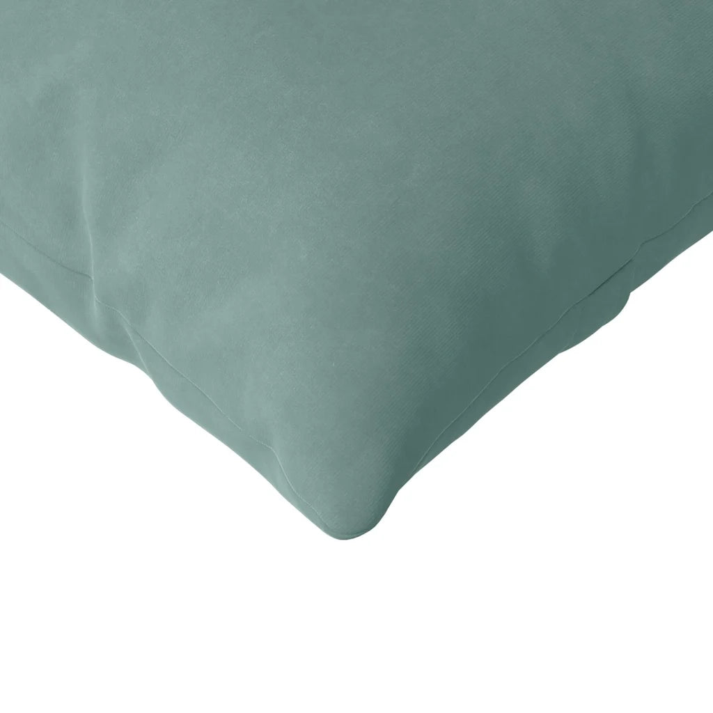 Cuscini da Divano 2 pz | Cuscini per sedie Verde Mare 145 x 40 cm Tessuto in Cords