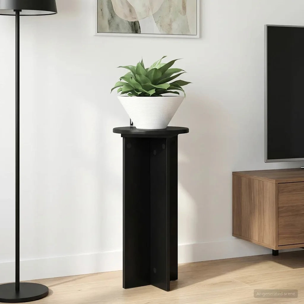 Supporto per piante 2 pcs Nero 29,5 x 29,5 x 60 cm 899718