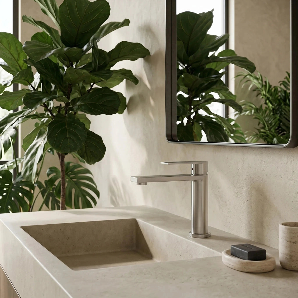 Rubinetto Da Bagno Rea Hunter Brush Nickel