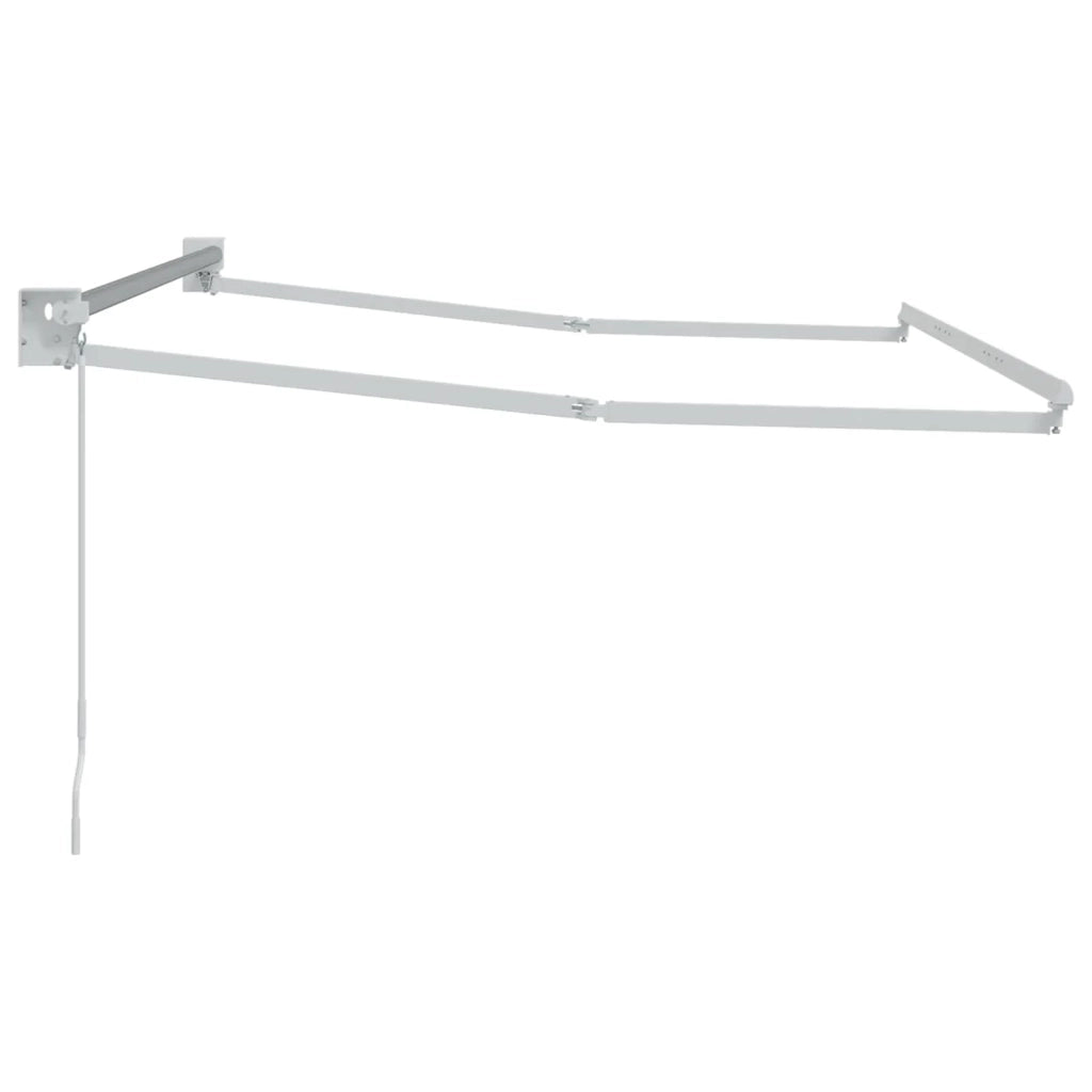 Telaio per tende da sole retrattile manuale Bianco 3 x 2 m 42024176