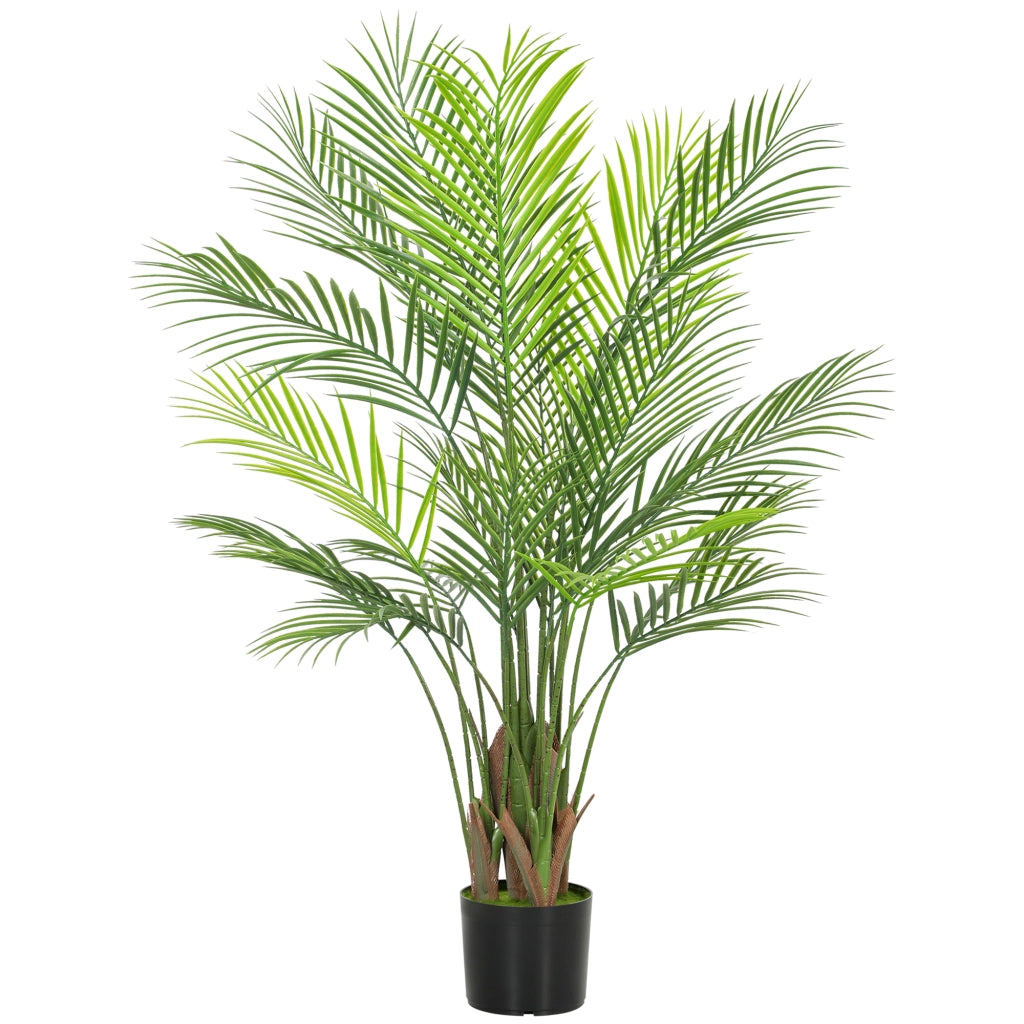 Palma artificiale ¨C Minimal ¨C verde, 120 cm, vaso in plastica