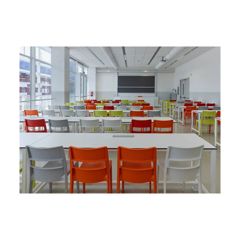 SET SEI SEDIE SAI TECNOPOLIMERO SCAB DESIGN MADE IN ITALY - Antracite 81
