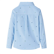 Camicia da Bambino Azzurra 104