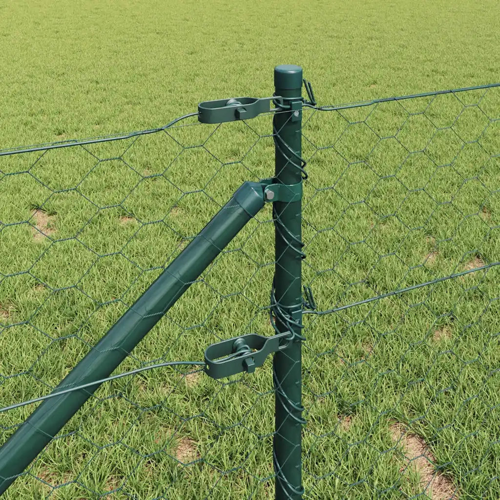 Palo della recinzione Verde 100 x 0,6 m (rete da 50 mm)