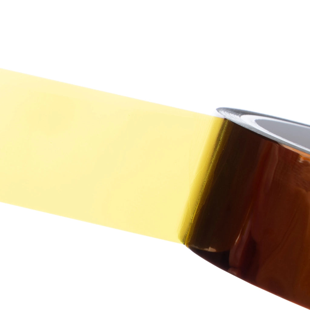 Nastro Kapton 100mm x 30m – Alta Resistenza Termica 240°C | Spessore 0,05mm, Adesivo Silicone