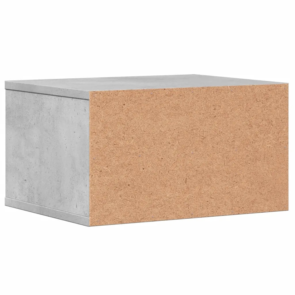 Supporto Stampante Grigio Cemento 40x32x22,5 Legno Multistrato CFW5421305