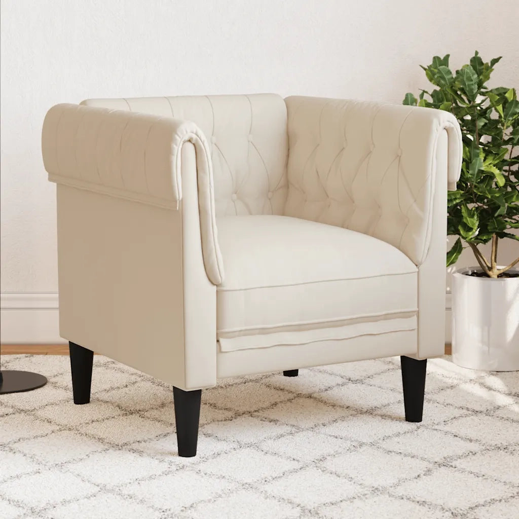 Poltrona Chesterfield in Lino 372545