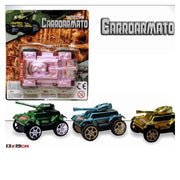 Trade Shop - Carroarmato Lux Carrarmato Gioco Giocattolo Colorato Bimbi Bambini -