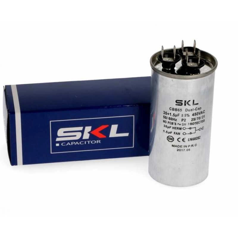 CONDENSATORE CONDIZIONAMENTO SKL 35 MF 1,5MF UNIVERSALE SKL - UNIVERSALE