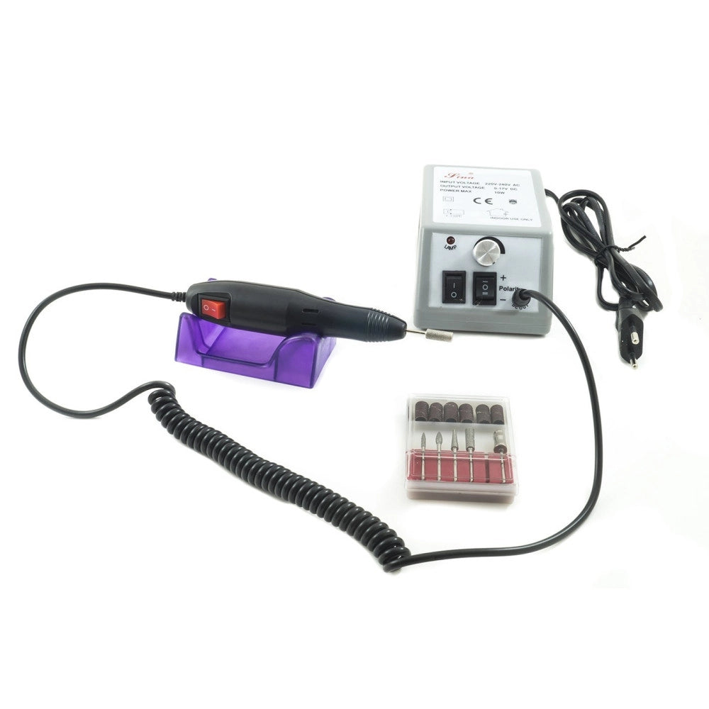 Trade Shop - Fresa Ricostruzione Unghie Nail Art 14000 Giri Mani E Piedi Manicure Pedicure -