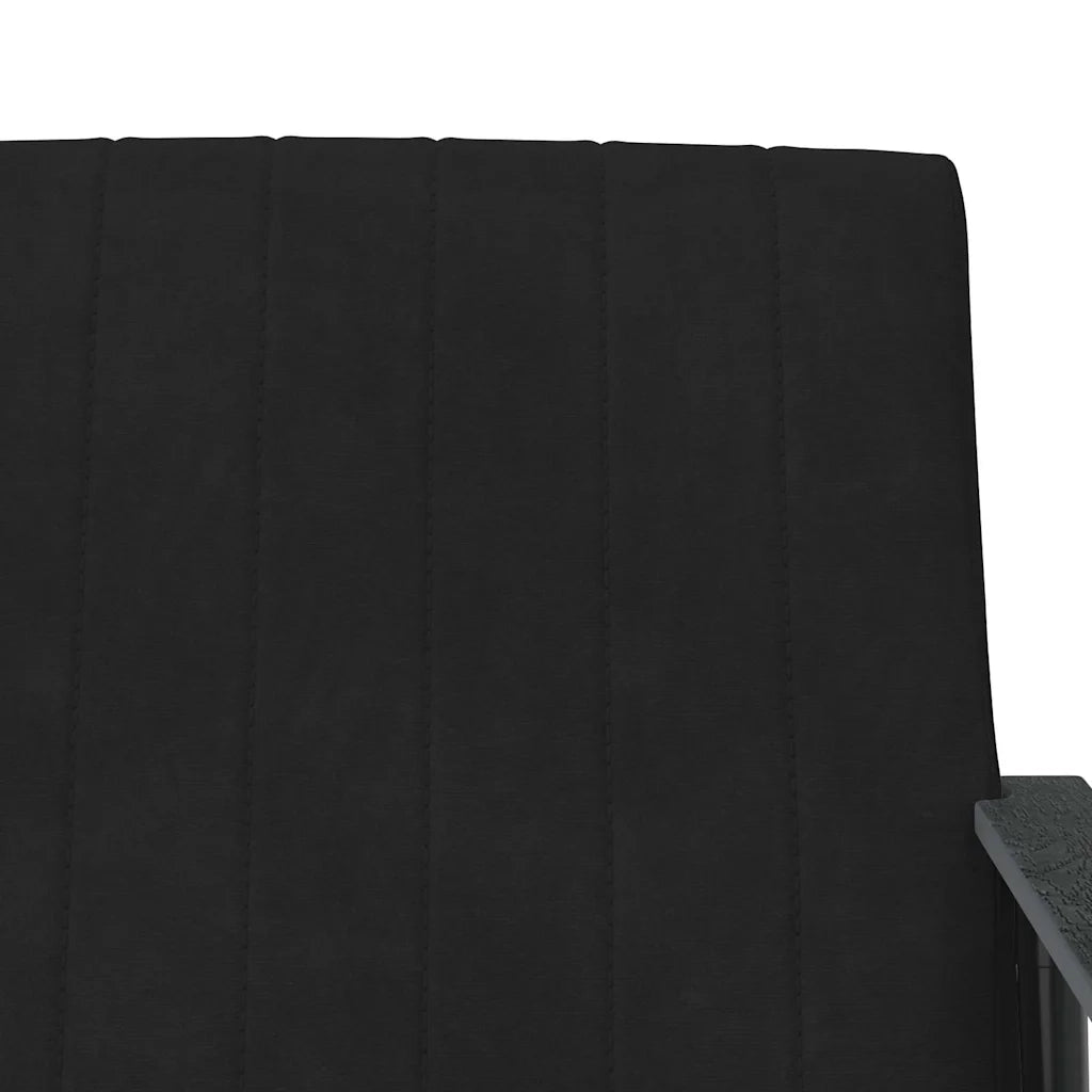 poltrona Nero 59 x 75 x 78 cm Velluto 42017685